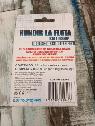 Juegos de cartas: Hundir la Flota y Scrabble