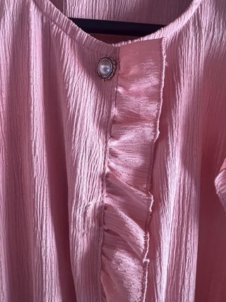 Vestido rosa adolescente