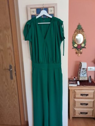 Mono verde mujer