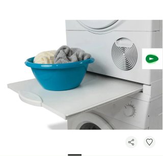 Kit apilado lavadora-secadora con repisa