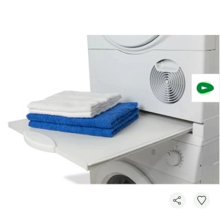 Kit apilado lavadora-secadora con repisa