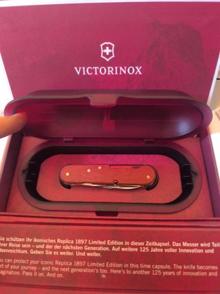 Navaja Victorinox Edición Limitada 1897-2022