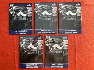 Colección 5 DVDs La Guerra Civil Española