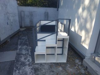 Cama modificada Ikea