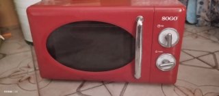 Microondas Sogo Rojo