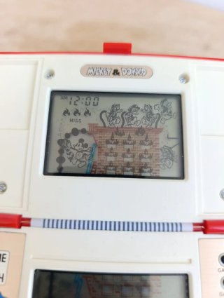 Game watch Mickey Donald Nintendo gamewatch lcd ls