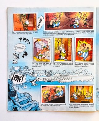 ASTERIX 1987 PANINI ALBUM COMPLETO CON POSTER CENT