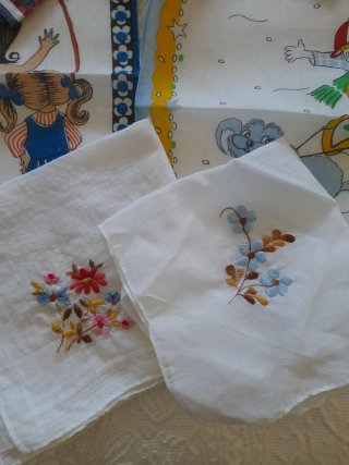 12 Fazzoletti per Bambini con Disegni