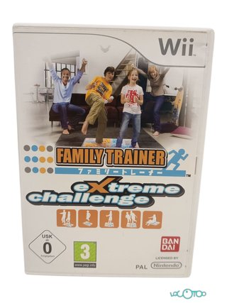 Videojuego Family Trainer Wii