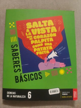 Ciencias Naturaleza 6 Primaria Edelvives FanFest