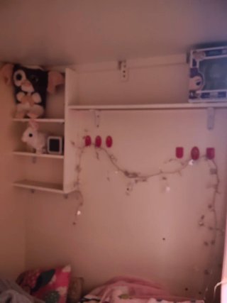 Casa Cama VTV Rosa y blanca