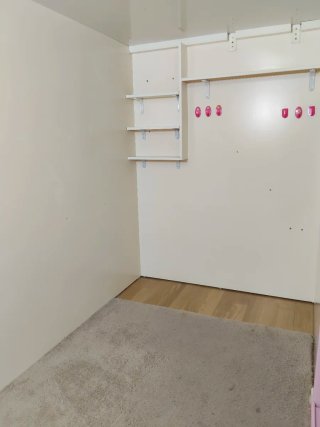 Casa Cama VTV Rosa y blanca