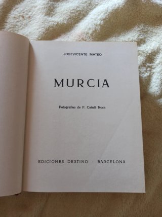 Murcia josevicente mateo .guia de viaje