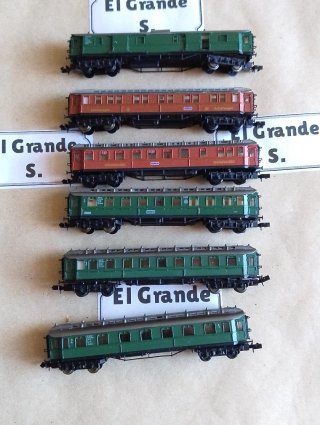 Lote 6 vagones ARNOLD