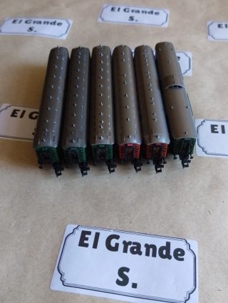 Lote 6 vagones ARNOLD