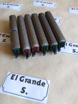 Lote 6 vagones ARNOLD