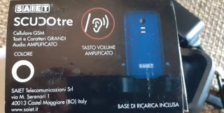 Telefono cellulare SAIET GSM nero