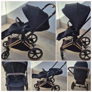 Cybex Priam Rose Gold Silla Capazo Accesorios