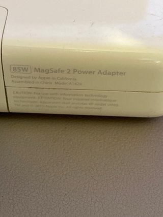 Cargador Apple MagSafe 2 A1424