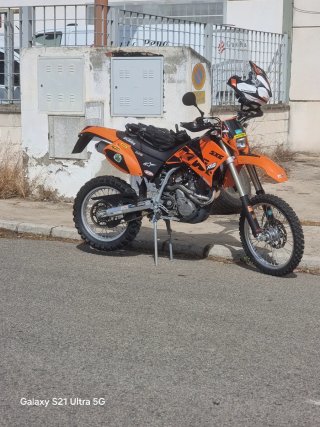 KTM 625 SXC Enduro Moto Naranja Negra