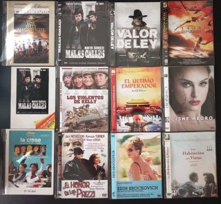 Lote 40 DVDs Películas Clásicas