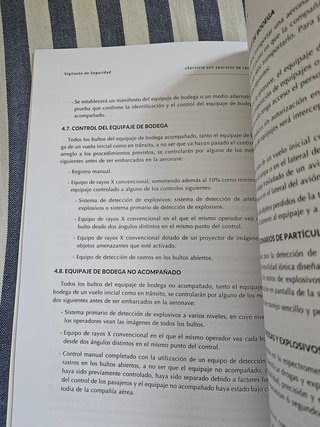 Libro Vigilante Seguridad Aparatos De Rayos X.