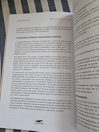 Libro Vigilante Seguridad Aparatos De Rayos X.