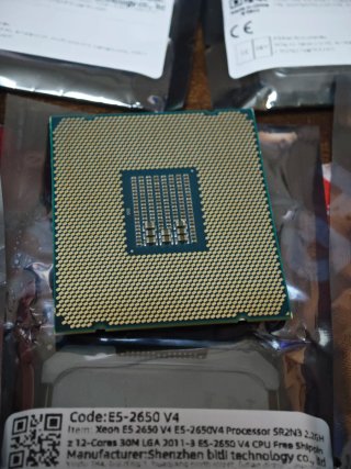 CPU Intel Xeon 2650v4 12 núcleos, Garantía 12M