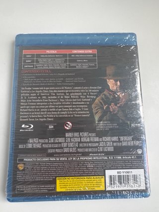 Blu-ray Sin Perdón (Unforgiven) - Clint Eastwood