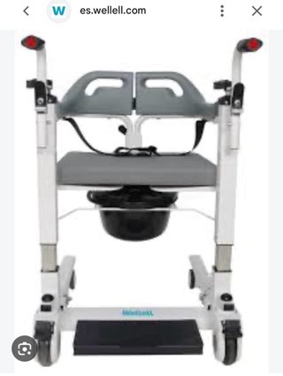 Silla de transferencia para personas, mayores.