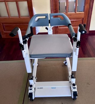 Silla de transferencia para personas, mayores.