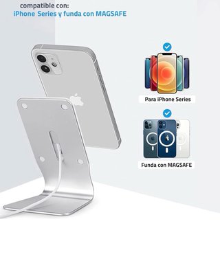 Soporte MagSafe 4-OK iPhone Aluminio