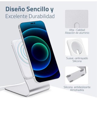 Soporte MagSafe 4-OK iPhone Aluminio