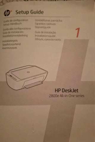 Impresora HP DeskJet 2800e Escáner