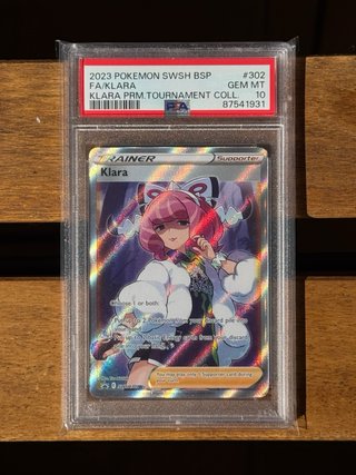 Klara Full Art Promo PSA 10 SWSH BSP