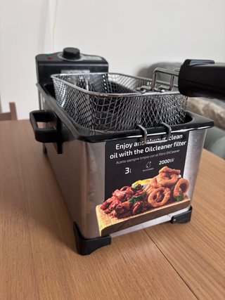Freidora Cecotec CleanFry 3L 2000W