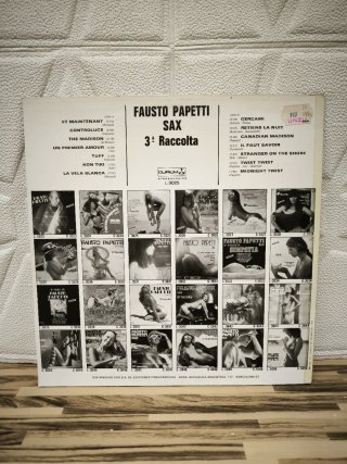 Vinilo Fausto Papetti 3a Raccolta