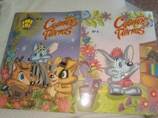 Lote cuentos y puzzle