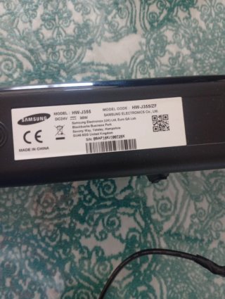 Barra de Sonido Samsung con Subwoofer