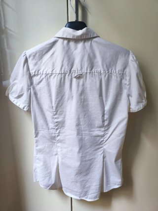 Camicetta Zara Basic bianca taglia S