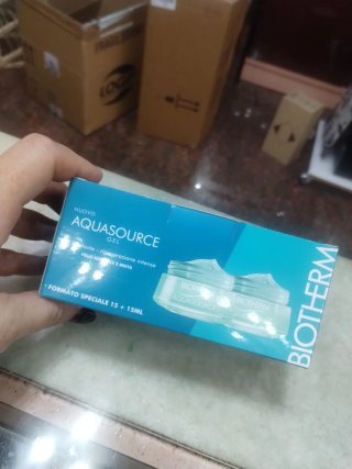 Biotherm Aquasource Crema Viso Viaggio 2x15ml