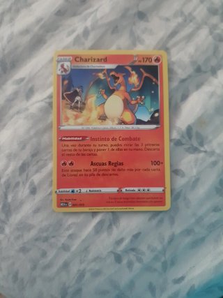 Carta Pokémon Charizard Fase 2
