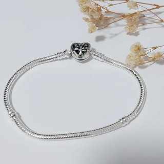 Pulsera Pandora Talla 18 Corazón Family