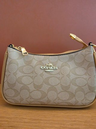 Bolso Coach Beige y Marrón