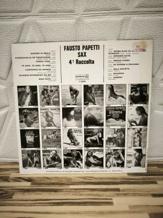 Vinilo Fausto Papetti 4a Raccolta