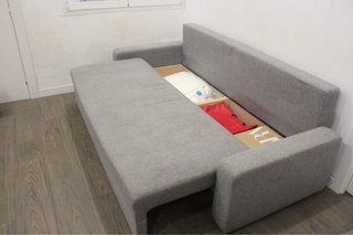 Sofá Cama GRÄLVIKEN Ikea Gris