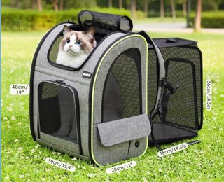 Mochila transportín Pecute gato/perro pequeño