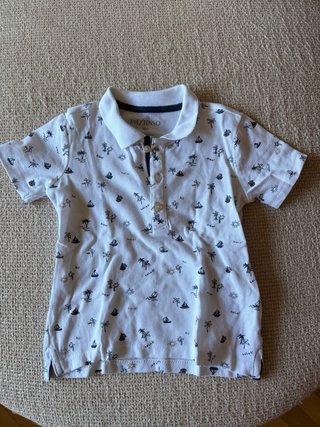 Polo niño INEXTENSO estampado 98cm