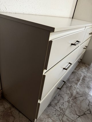 Cómoda doble KULLEN IKEA  con tiradores