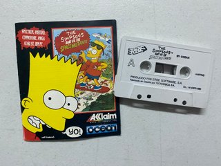 The Simpsons Bart vs. Space Mutants Amstrad